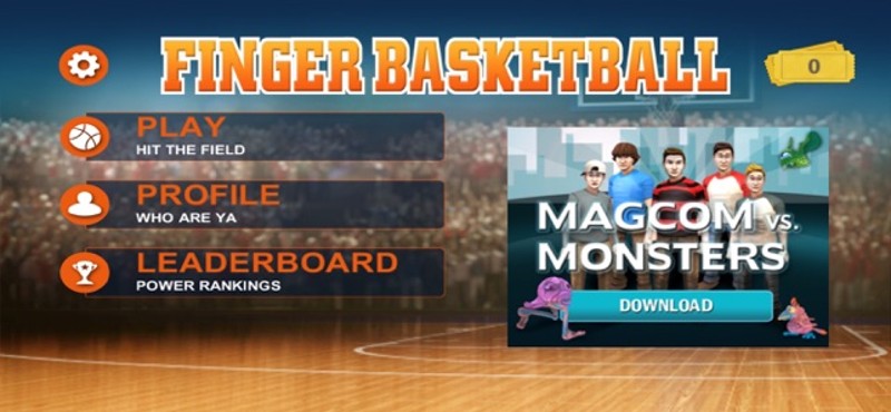 Finger Basketball by Zelosport screenshot