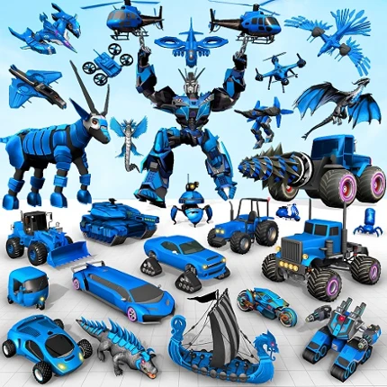 Goat Robot Car Game:Robot Game Image