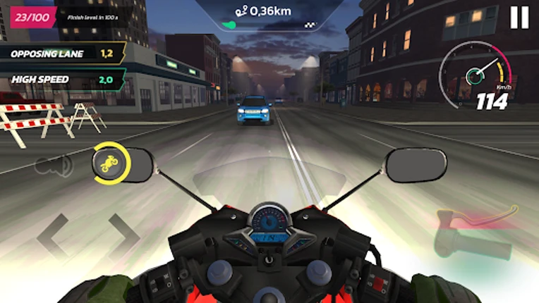Motor Racing: City Traffic Image