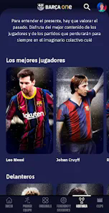 Barça ONE screenshot