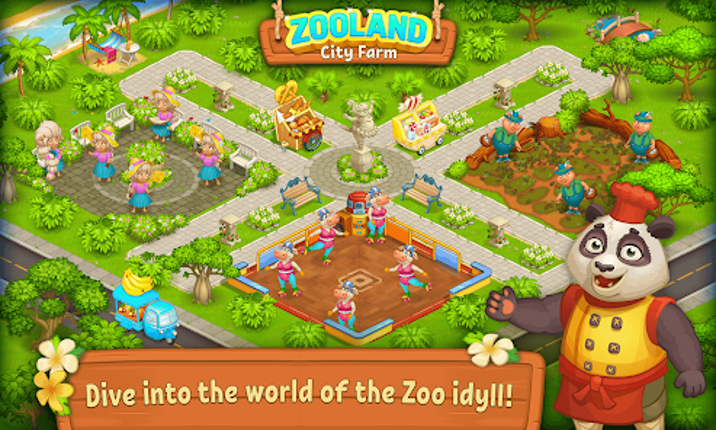 Farm Zoo Happy Day in Pet City screenshot