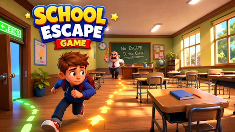 Obby School Escape Game 3d Image