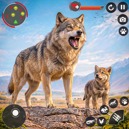 Wolf Simulator: Wild Life 3D Image