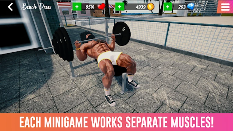 Iron Muscle IV - GYM simulator Image