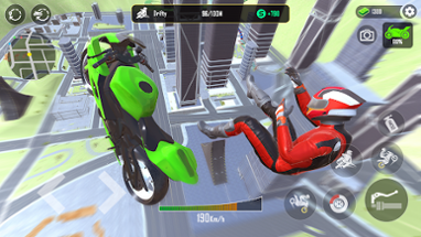 GT Moto Stunt 3D: Driving Game Image