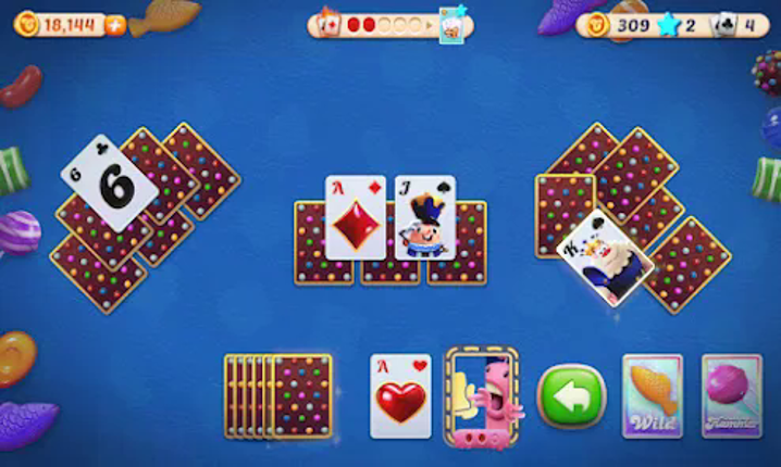 Candy Crush Solitaire screenshot