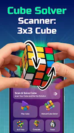 Cube Solver Scanner: 3x3 Cube Image