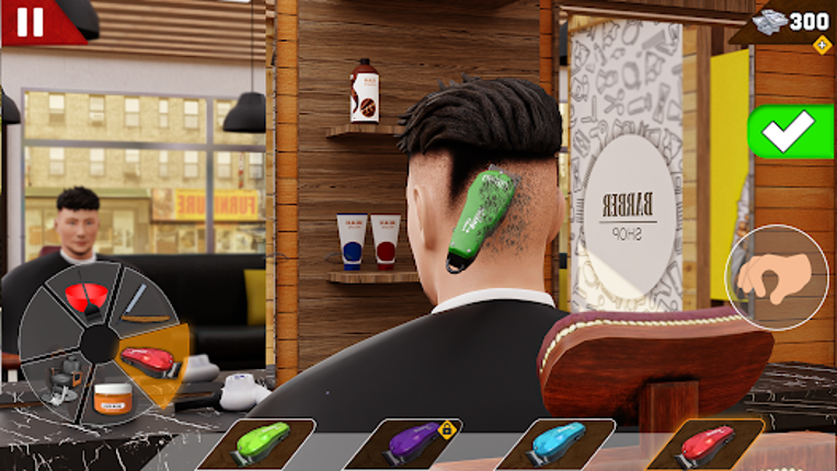 Hair Cut Barber Shop Games screenshot