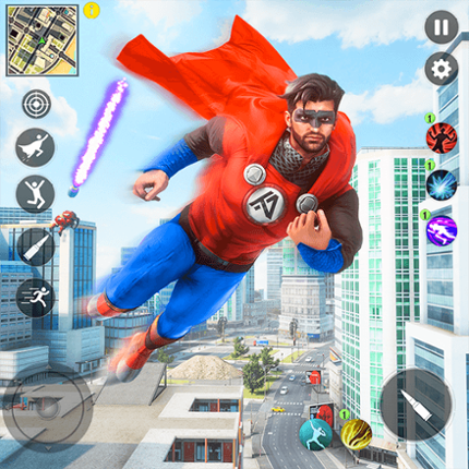 Spider Hero Action Fighting Image