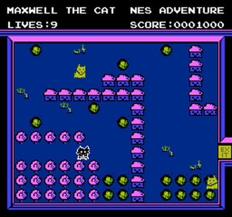 Maxwell The Cat - NES adventure screenshot