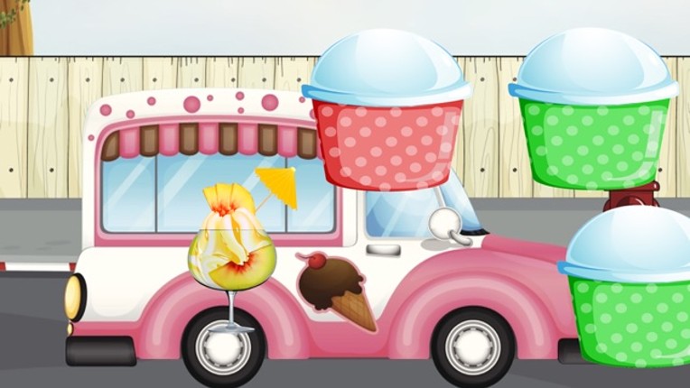 Ice Cream game for Toddlers and Kids : discover the ice creams world ! FREE game screenshot