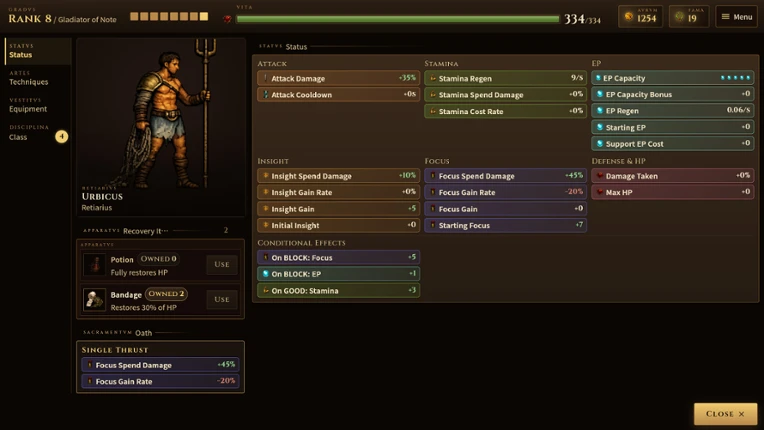 Invictvs screenshot