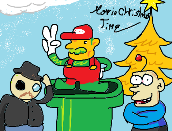 Mario Christmas Time Image