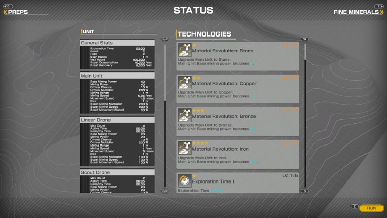 MINERALS: Deep Core Mining screenshot