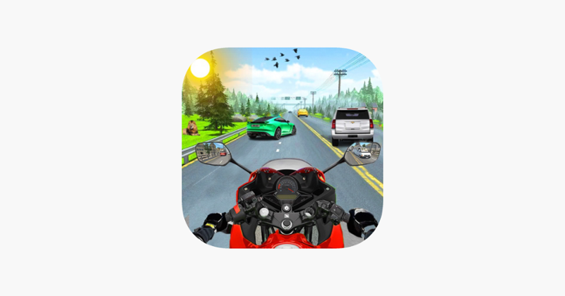 Moto Highway Traffic Racer Game Cover