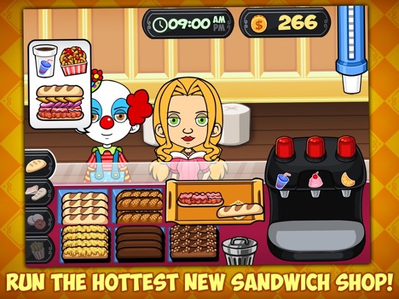 My Sandwich Shop - Fast Food Store & Restaurant Manager for Kids screenshot