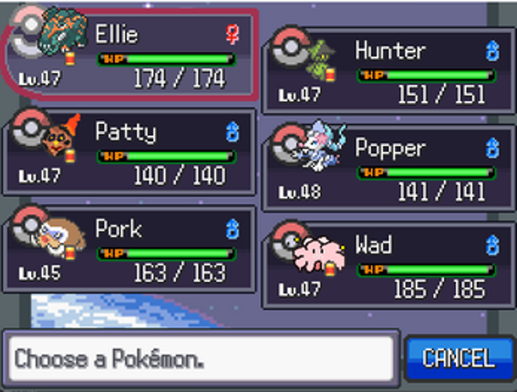 Pokemon Trinichese screenshot