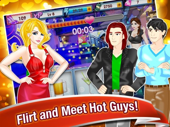 Romance in Paris: Girl city game screenshot