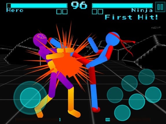 Stickman Fight: Neon Warriors Image