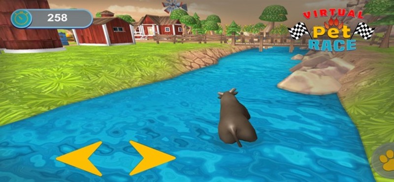 Virtual Pet World Racing Town screenshot