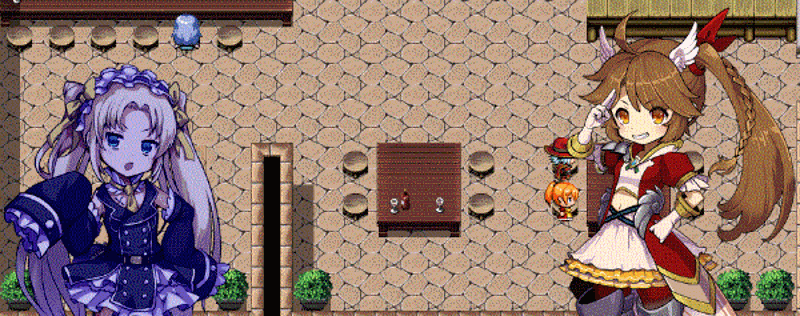 Visual Novel Busts plugin for RPG Maker MV screenshot