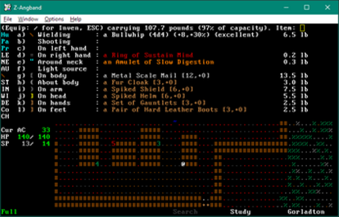 Z-Angband 0.5 Machete Edition Image