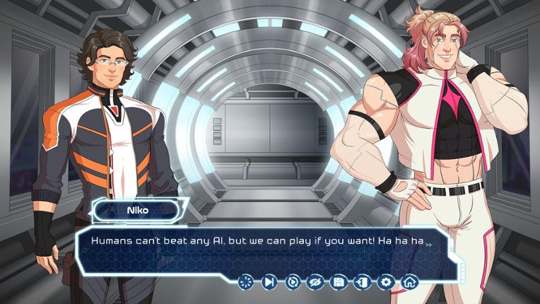 Baradroid: A Gay Visual Novel screenshot