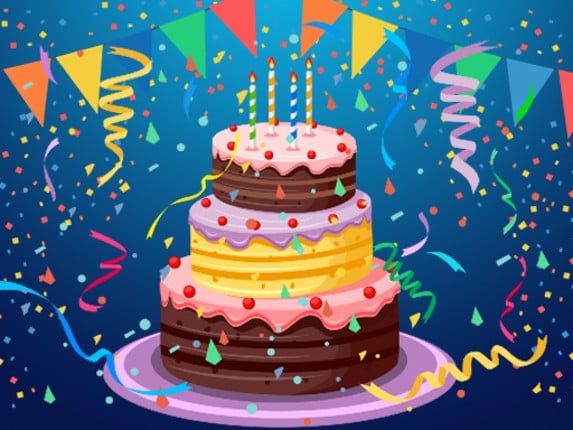 Birthday Cake Puzzle Game Cover