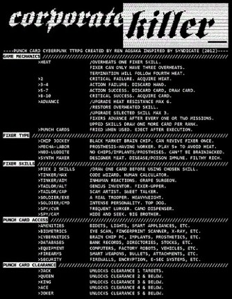 corporateKILLER_ (Game Jam Version) screenshot
