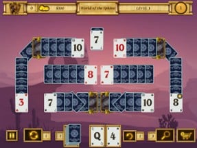 Egypt Solitaire. Match 2 Cards Image