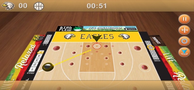 Finger Basketball by Zelosport screenshot