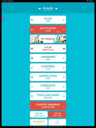 Flags of the World Best Trivia screenshot