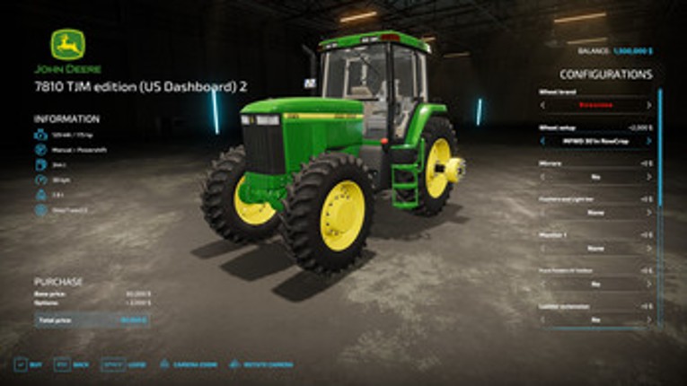 FS22 John Deere 7810 US/AU Spec Edit Image