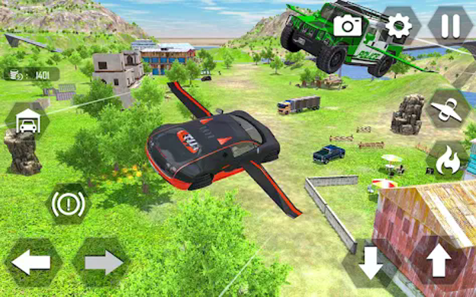 Flying Car Extreme Simulator screenshot