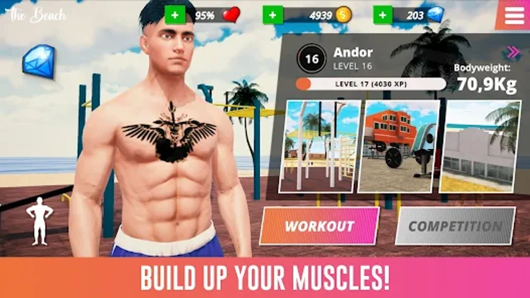 Iron Muscle IV - GYM simulator screenshot