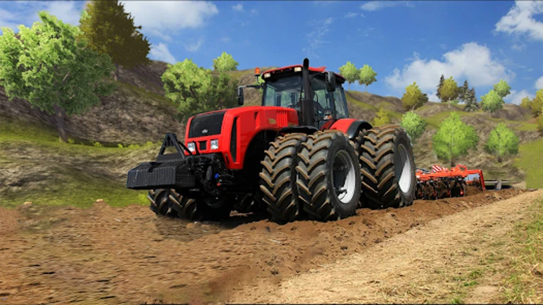 Modern Tractor Driving Games Image
