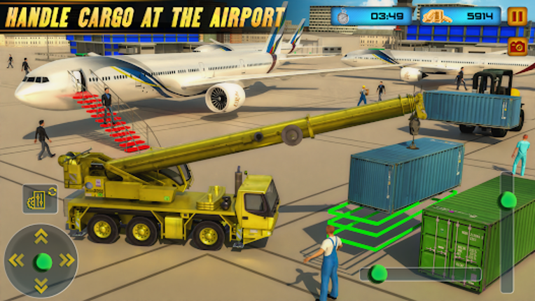 Crane Driving Simulator Game screenshot