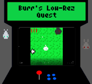 Games like Burr's Low Rez Quest