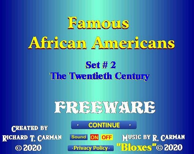 Games like Famous African Americans - Set 2