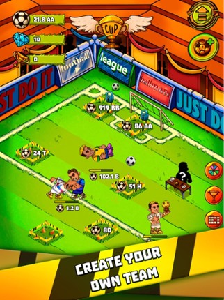Idle Soccer Tycoon - Clicker screenshot