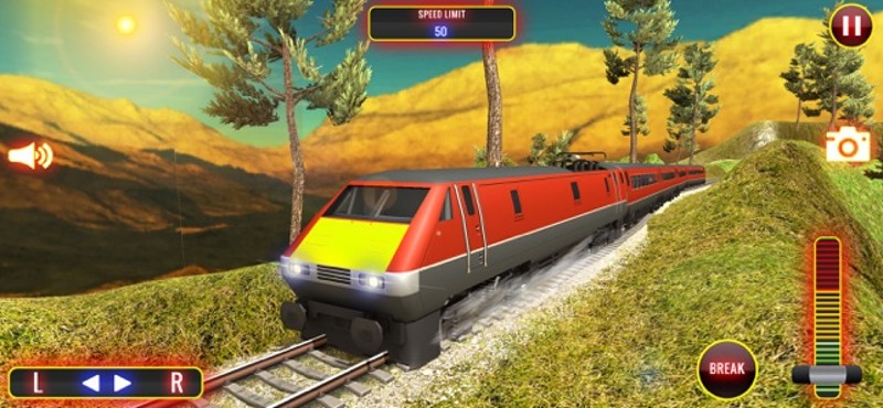 Indian Train Driving Games screenshot