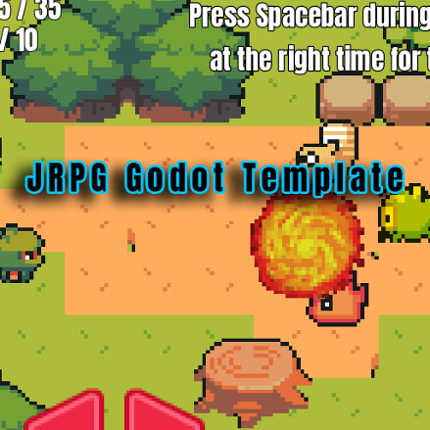 JRPG Combat Turn Based Template (Godot) Image