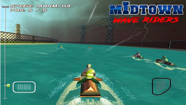 MidTown Wave Riders - Free 3D Jet Ski Racing Game Image