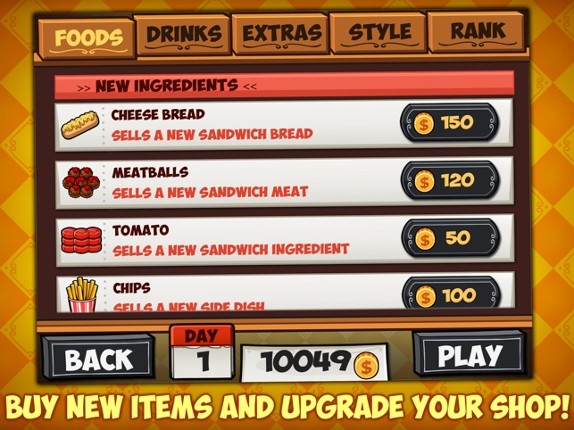 My Sandwich Shop - Fast Food Store & Restaurant Manager for Kids screenshot