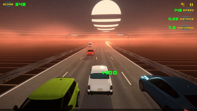 Neon Rush Highway screenshot