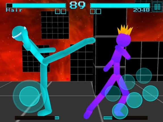 Stickman Fight: Neon Warriors screenshot