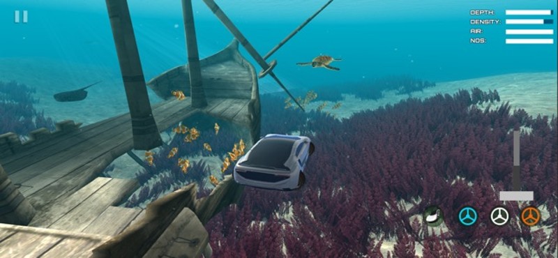 Submarine Car Diving Simulator screenshot