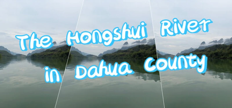 The Hongshui River in Dahua County Image
