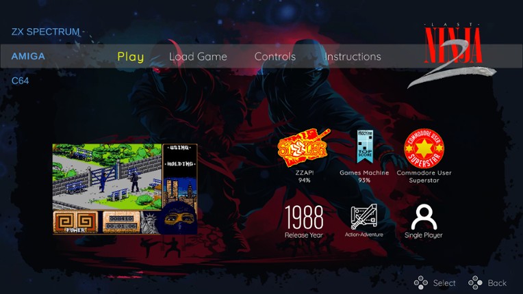 The Last Ninja Collection + Bonus Games screenshot