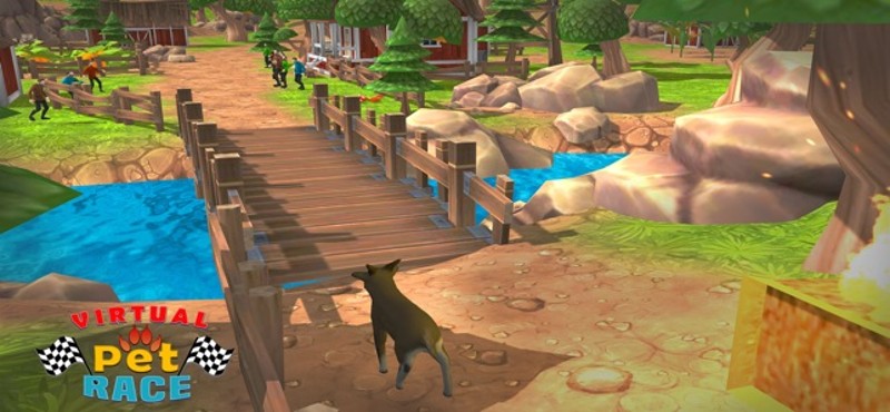 Virtual Pet World Racing Town screenshot